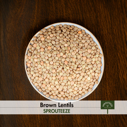 Brown Lentils- Easy & Nutrient-Rich! Adds Tasty Flavor to Meals.